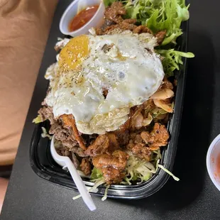 Two meats bowl...