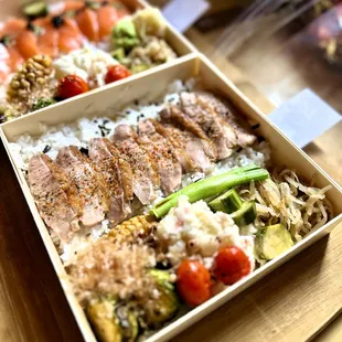 Duck Breast Bento