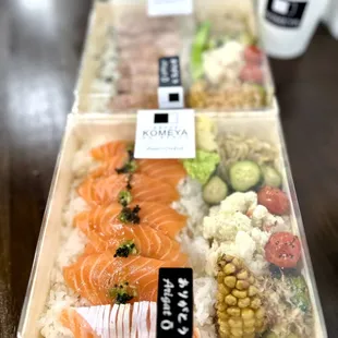 Salmon Bento