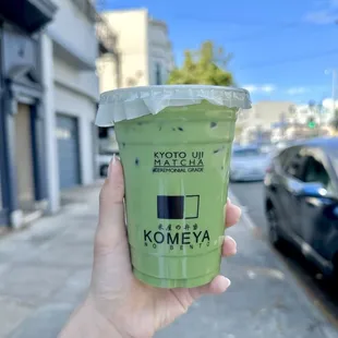 Matcha latte