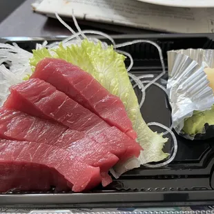 Bluefin Tuna Sashimi ($14)