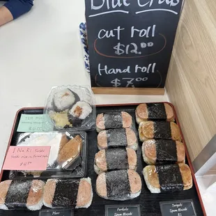 sushi and sashimi, food