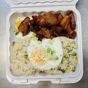 Marinated pork with calamansi, pineapple juice and home made komida spices.