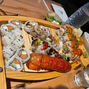 Sushi boat!