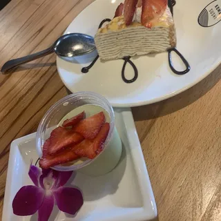 Matcha Panna Cotta
