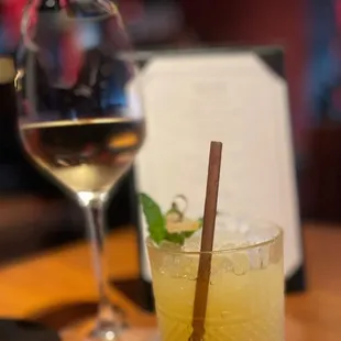 Sav Blanc and my East Meets West cocktail