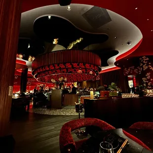 Bar view from my booth