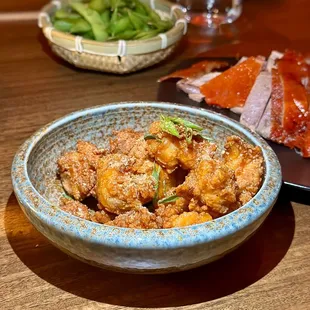 KOREAN FRIED CHICKEN  wasabi lemon pepper, hot honey