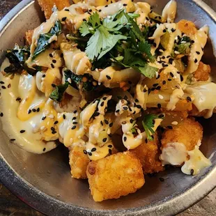 Kimchi totchos