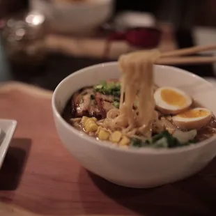 Not bad for the Miso Ramen, nice visual merchandising so far.