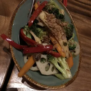 WOKKED ASIAN VEGETABLES