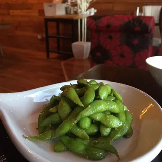 Spicy Garlic Edamame