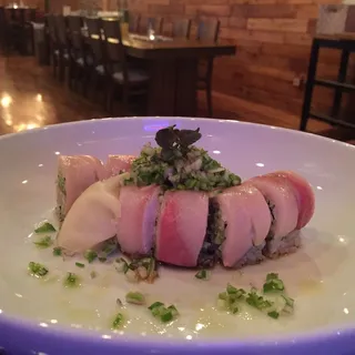 Kurobuta Hamachi Roll