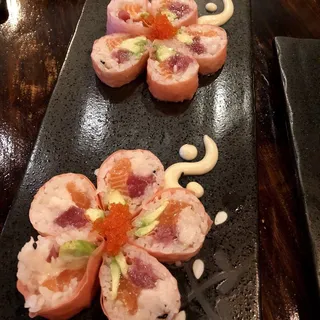 Pink Flower Roll