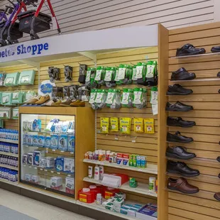 We offer shoe fittings for  diabetic patients