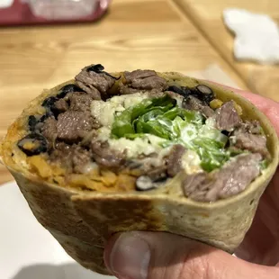 Excellent steak burrito!!