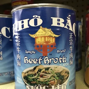 Ready canned Pho broth for when you&apos;re too lazy to make your own