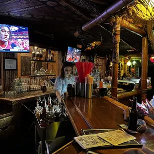 Our view at the bar