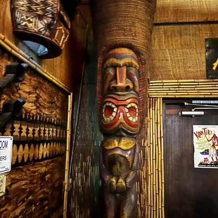 More Tiki statues!