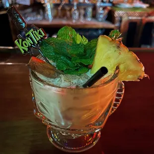 One of our drinks. Can&apos;t remember which.