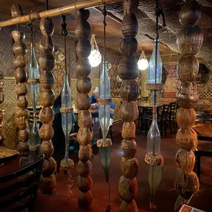 the interior of the restaurant
