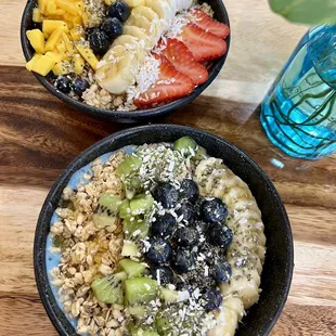 Colorado Bowl (top) and Big Wave Bowl (bottom)