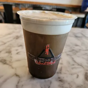 Delicious, creamy nitro cold brew. Enjoyed it black, it didn't need a thing!