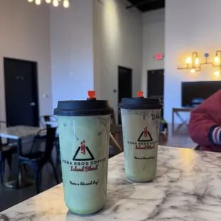 Dubai Chocolate Matcha &amp; Matcha w/ Lavender