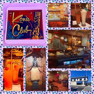 Montage of images from Kona Club