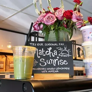 Brown Sugar Matcha made to perfection! Rich in flavor, 10/10 highly recommend. If you love Matcha