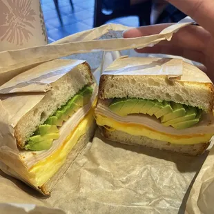 Bacon and Egg and Cheese Sandwich