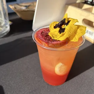 Lychee melon splash tea