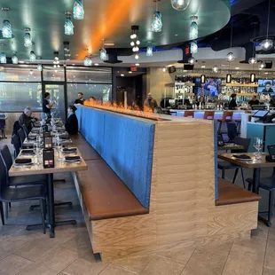 Entrance had this beautiful fire feature. They said it looks even better in the dark!