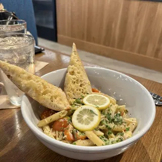Lemon Garlic Penne