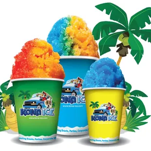 Tiger's Blood? Blue Raspberry? Island Rush? Which flavor will you choose?