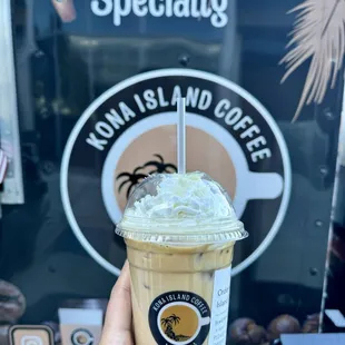Kona Island Latte