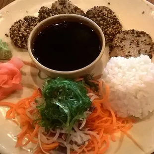 Sesame Seared Scallops