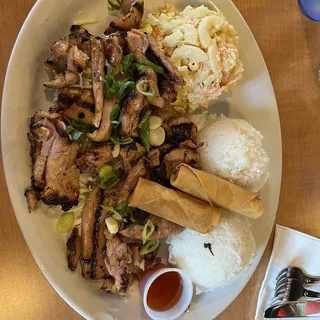 Banzai Pipeline Combo Plate Lunch Special