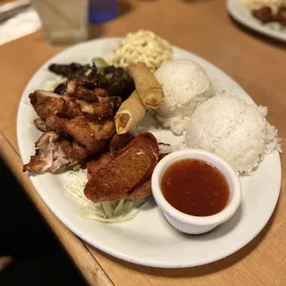 Da Kanak Attack Combo Plate Lunch Special