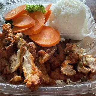 Mochiko Chicken Combo Plate