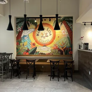 Kona Loa Coffee Crown Valley.  New coffee shop in the community.