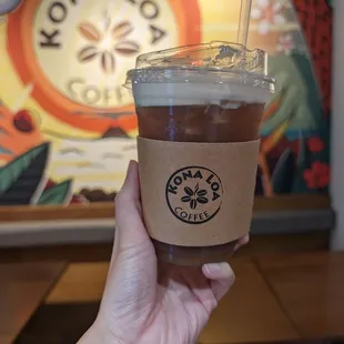 Tropical peach tea. Very refreshing!