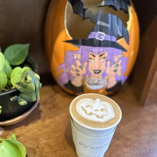 Brown sugar oat latte
