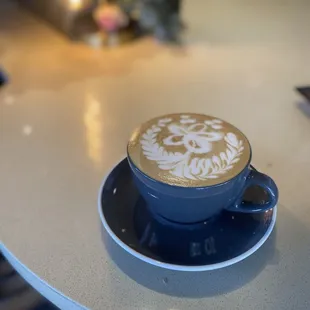 Cardamom latte
