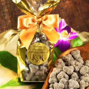 Chocolate Arare (Japanese rice cracker)