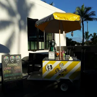 Shave ice available!