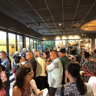 Holy moly! This is the longest line for Kona Nui Nights that we&apos;ve ever seen