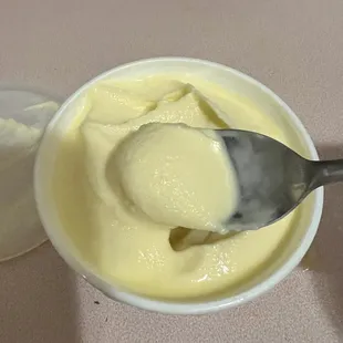 Pineapple soft serve