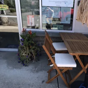 Outside Seating