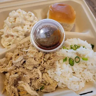 Kalua pork platter..meh